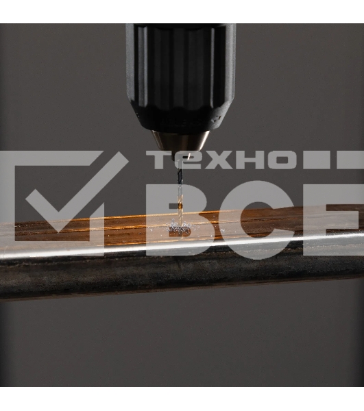 Набор сверл по металлу Denzel 2-3-4-5-6-8 мм, HSS-Tin, Golden Tip, 6 шт