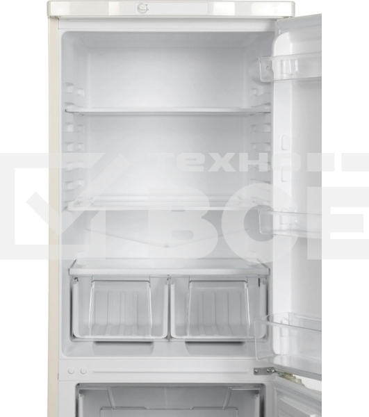 Холодильник Stinol STS 150 E бежевый двухкамерный 191/72л морозилка снизу