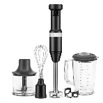 Блендер погружной KitchenAid 5KHBV83EBM с аксессуарами, матовый черный, фото 1