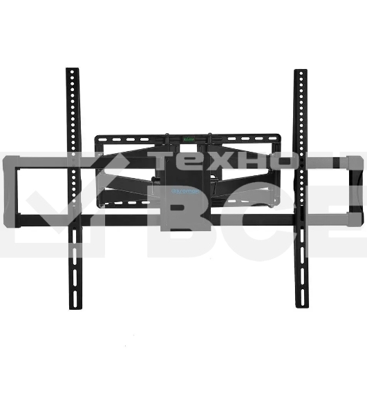 Кронштейн для телевизора Kromax ATLANTIS-75 черный, 40'-90' макс. 101 кг, настенный, поворотно-выдвижной и наклонный