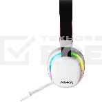 Гарнитура Marvo HG9069W Monka Echo белый, беспроводная + проводная, радиоканал, до 10 ч, подсветка, совместимость с PS5, Xbox, фото6
