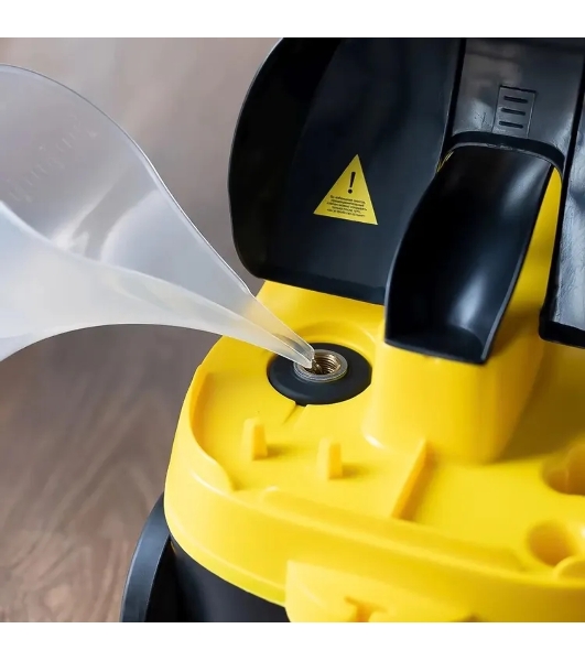 Пароочиститель Timberk T-STCF70 желтый, напольный, 2100 Вт, 200 г/мин, 1500 мл