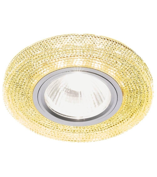 Встраиваемый точечный светильник S290 GD хром/топаз/MR16+3W(LED WHITE)