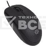 Мышь проводная Oklick 195M черный, 800 dpi, USB, кнопки - 3, фото3