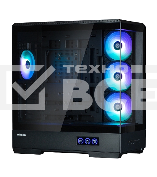Компьютерный корпус ZALMAN P50 DS, ATX, BLACK, WINDOW, 2x3.5
