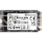 Накопитель SSD Transcend MTE410S, 2000GB, M.2(22x42мм), NVMe, PCIe 4x4, 3D TLC, R/W 5000/4300MB/s, IOPs 570 000/700 000, TBW 1200, DWPD 0.33, DRAM-less (5 лет), фото 1