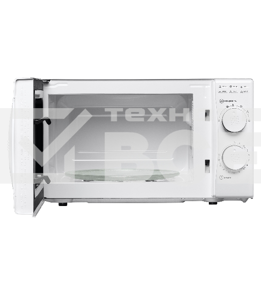 Микроволновая печь BBK 20MWS-803M/W белый, 20 л, 800 Вт, поворотный механизм
