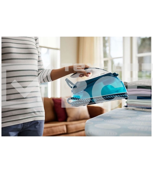 Парогенератор Philips GC7840/20 2400Вт белый/синий