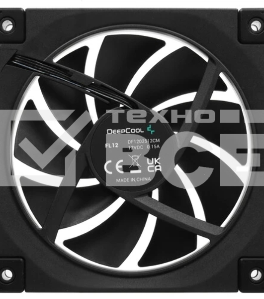 Комплект вентиляторов для корпуса DEEPCOOL FL12-3 IN 1 черный, 120 мм, 2150 об/мин, 32 дБ, 4 pin