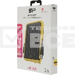 Внешний HDD 2.5' 2.0Tb Silicon Power Armor A66 SP020TbPHD66SS3Y черно-желтый (USB3.2, прорезиненный, противоударный MIL-STD-810G, пыле-влагозащищенный IPX4), фото3