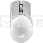Мышь ASUS ROG GLADIUS III WL AIMPOINT, 79g, Wired, 2.4GHz RF, Bluetooth 5.1, 36K DPI sensor, 6 Prograммable Buttons, White, фото 1