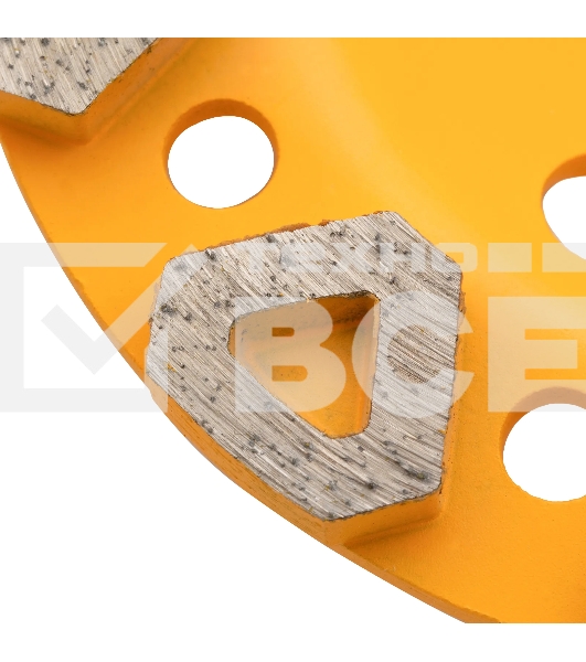 Чашка алмазная зачистная Denzel 125 мм Бриллиант 72973