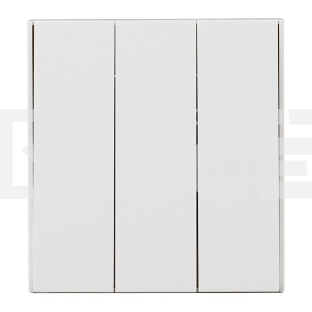 Выключатель Kranz STRONG 3 кл 10А с/у жемчуг