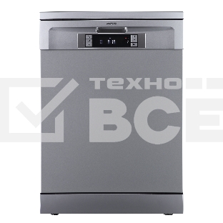 Посудомоечная машина Бирюса DWF-614/6 M, серый, 59.8 см, 14 компл., 49 дБ, класс A++
