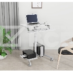 Стол для ноутбука Cactus VM-FDS108 столешница МДФ белый 71x39.2x110см (CS-FDS108WWT), фото14