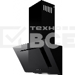 Вытяжка наклонная Weissgauff Zaurak 60 PB черный, 60 см, 900 куб. м/ч, 65 дБ, фото 1