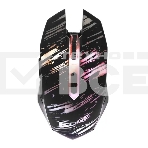 Мышь беспроводная Qumo Edge M17 черный, 2400 dpi, радиоканал, USB, кнопки - 6, фото6
