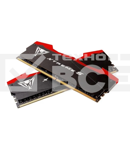 Оперативная память Patriot Viper Xtreme 5, DDR5, 32GB (2x16GB), 7600MHz, CL36, с радиаторами, черный