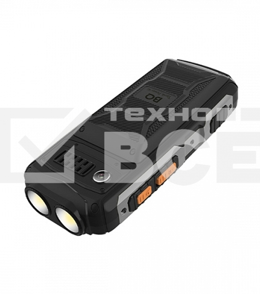 Мобильный телефон BQ 2410L Tank Power 4G черный/метал