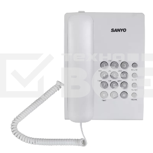 Телефон проводной SANYO RA-S204W белый