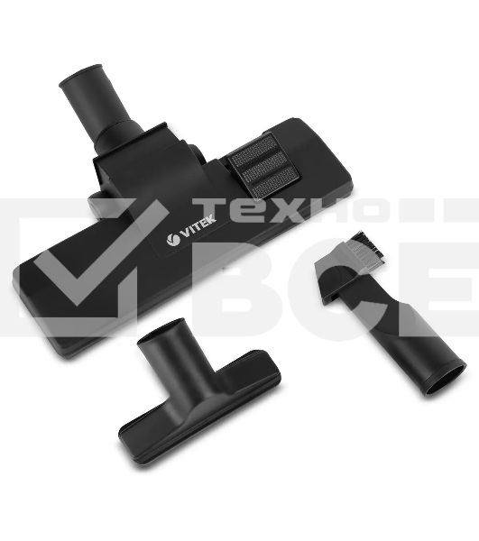 Пылесос Vitek Metropolis VT-8142 черный, 200/1500 Вт, уборка сухая, пылесборник циклонный фильтр 1.8 л