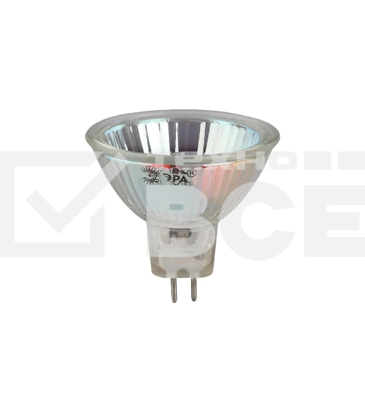 Лампочка галогенная ЭРА GU4-MR11-35W-12V-30CL GU4 35Вт софит теплый белый свет