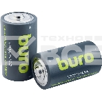 Батарея Buro Alkaline LR20 D 18000mAh (2шт) блистер, 1.5 В, фото5