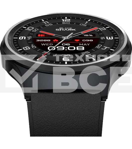Смарт-часы Black Shark BS-W2404 (A3) AMOLED корп.черный рем.черный (1746935)