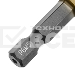 Сверло-метчик Denzel М10 х 1,25 мм, Р6М5, фото2