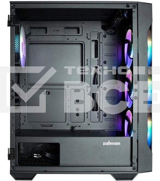 Компьютерный корпус ZALMAN I3 NEO, ATX, BLACK, FRONT MESH, WINDOW, 2x3.5