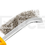 Щетка металлическая Denzel с пластмассовой ручкой, нержавеющая проволока, фото6