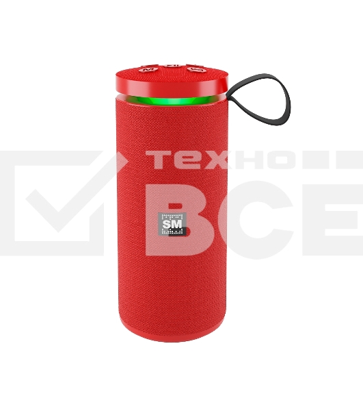 Портативная колонка SOUNDMAX SM-PS5015B красный