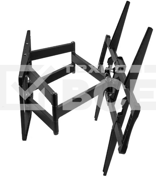 Кронштейн для телевизора Kromax ATLANTIS-75 черный, 40'-90' макс. 101 кг, настенный, поворотно-выдвижной и наклонный