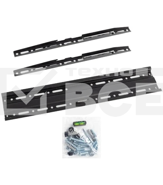 Кронштейн для телевизора Arm Media PLASMA-3 new черный, 22'-65' макс. 55 кг, настенный, фиксированный