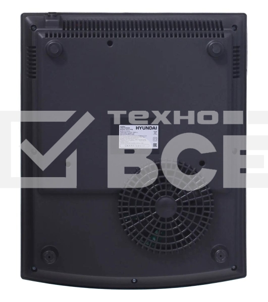 Плита настольная электрическая Hyundai HYC-0102 серебристый/черный стеклокерамика