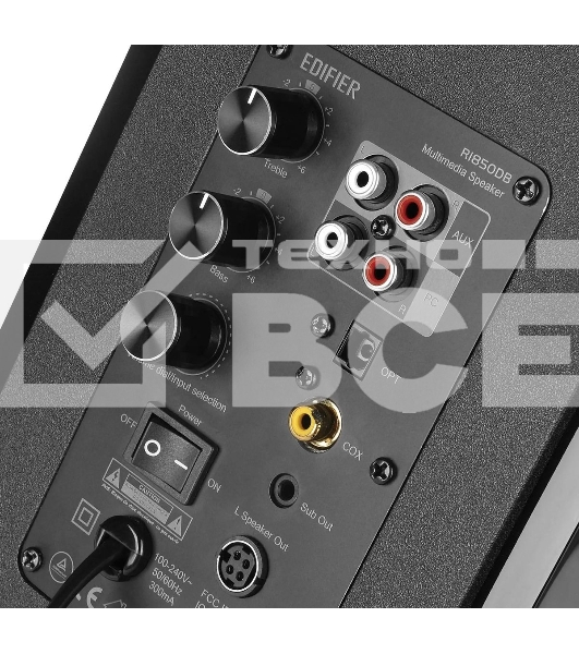 Акустическая система Edifier R1850DB Black 2.0, 33Wx2, RMS, Bluetooth 4.0