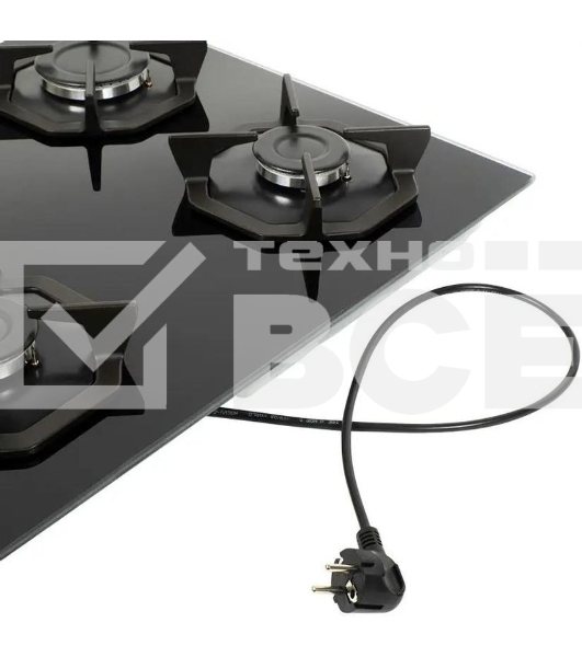 Газовая варочная панель Maunfeld EGHG.64.2CB\G черный