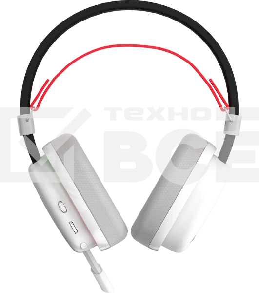 Гарнитура Marvo HG9069W Monka Echo белый, беспроводная + проводная, радиоканал, до 10 ч, подсветка, совместимость с PS5, Xbox