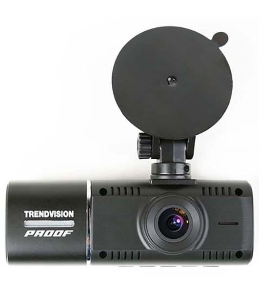 Видеорегистратор TrendVision Proof PRO GPS, 1920x1080, 1.5', с камерой заднего вида, GPS/ГЛОНАСС, G-сенсор, датчик движения