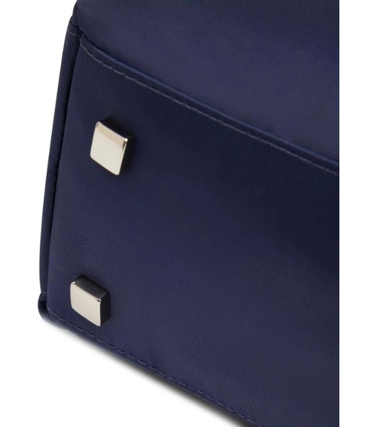 Рюкзак женский Piquadro Lyra CA4576W92T/BLU темно-синий нейлон/натур.кожа