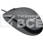 Мышь проводная Logitech M90 черный/серый, 1000 dpi, USB, кнопки - 3, фото17