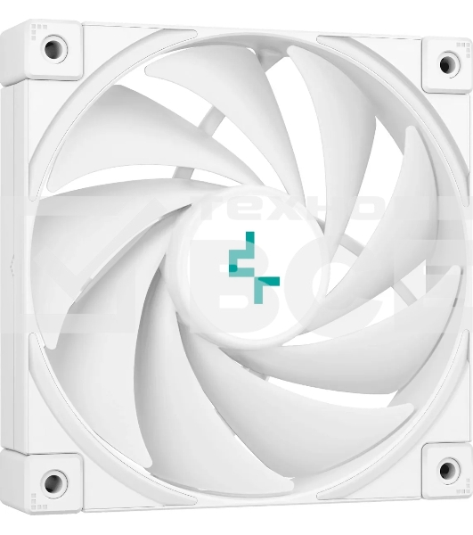 Кулер для процессора DEEPCOOL AK500 WH белый, 120 мм, алюминий/медь, 1850 об/мин, 31.5 дБ, 4 pin, 240 Вт, 158 мм