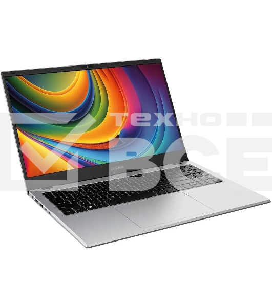 Ноутбук Digma EVE P5852 N-series N200 8Gb SSD 256Gb Intel UHD Graphics 15.6