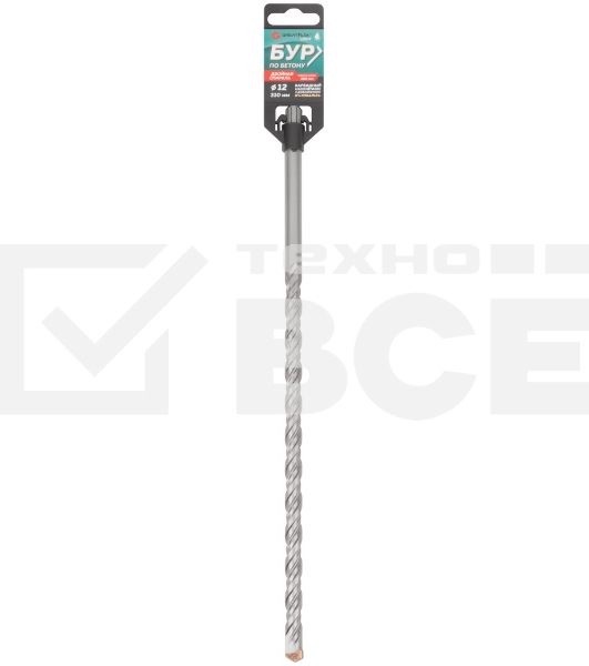 Бур по бетону, SDS-Plus, GreatFlex Light, 12x310 мм