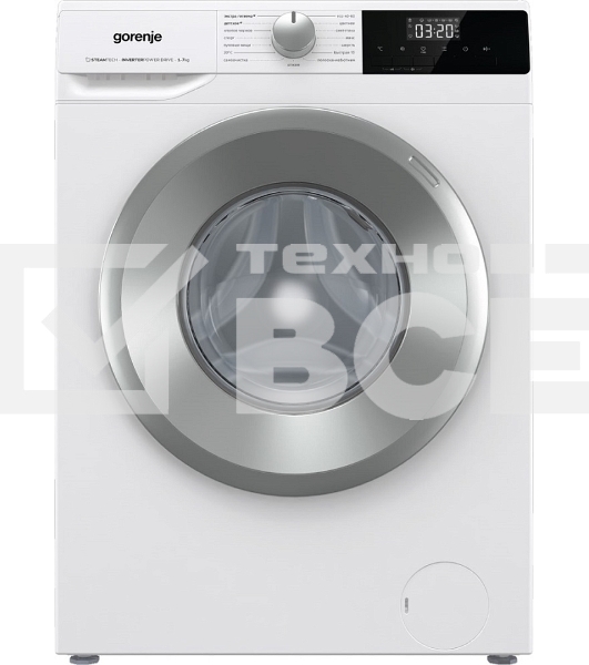 Стиральная машина Gorenje W2NHPI72SCS белый загр. фронтальная макс.: 7 кг 1200об/мин класс: А