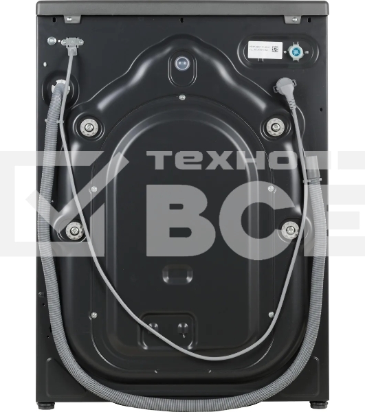 Стиральная машина Beko WSRE6512ZAA темно-серый, загрузка фронтальная 6 кг, 1000 об/мин., класс: А