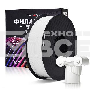 Филамент Crown Micro CM-FILPETG015W PETG 1.75 1кг белый