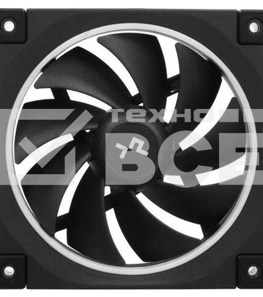 Комплект вентиляторов для корпуса DEEPCOOL FL12-3 IN 1 черный, 120 мм, 2150 об/мин, 32 дБ, 4 pin