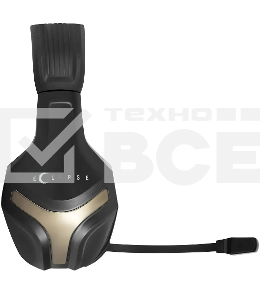 Наушники с микрофоном Oklick HS-L370G ECLIPSE черный 1.9м мониторы оголовье