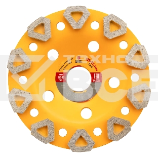 Чашка алмазная зачистная Denzel 125 мм Бриллиант 72973